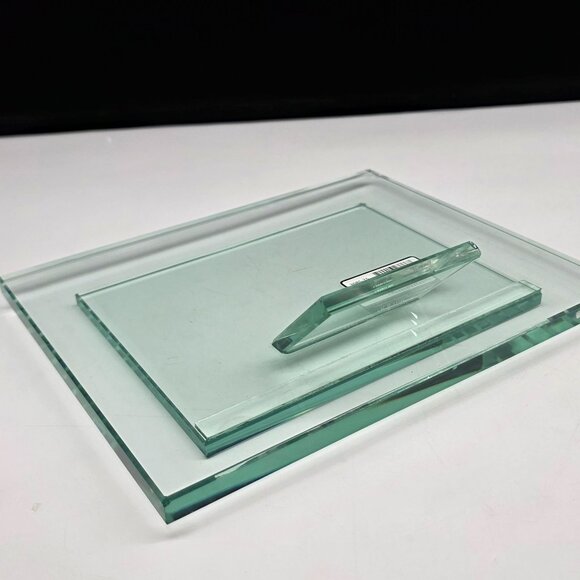 All Glass Picture Photo Frame Easel Back 7x5" - Picture 7 of 10